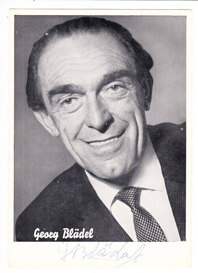 Volksschauspieler Georg Blädel (später u.a. kgl. bayr. Amtsgericht) O-U ca.